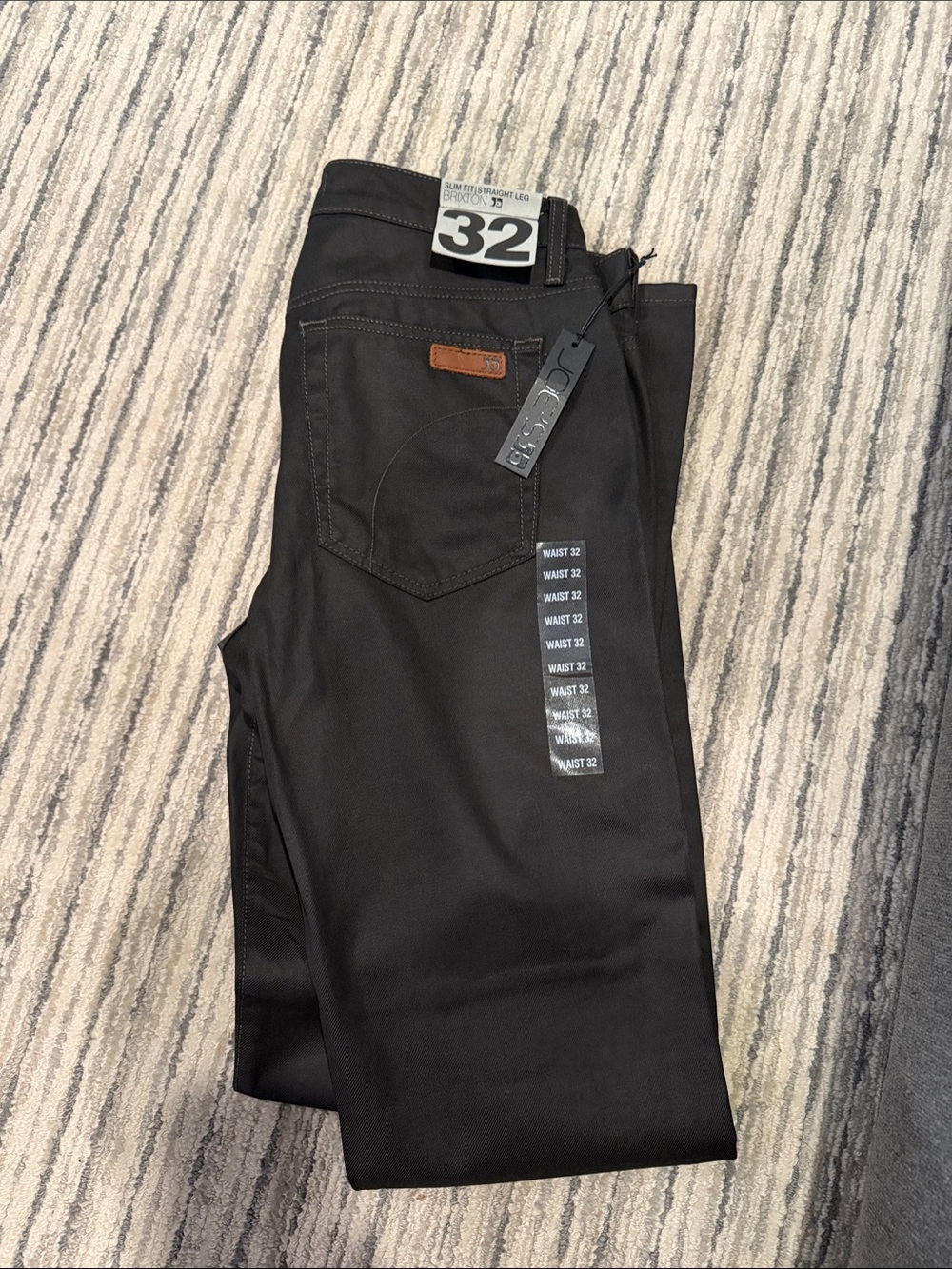Joe's Jeans Slim Straight Jeans - Black